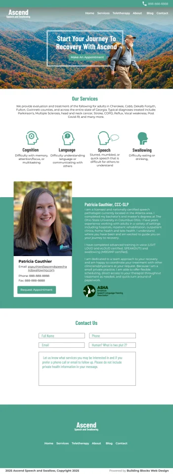 Ascend Speech Therapy - Home Page